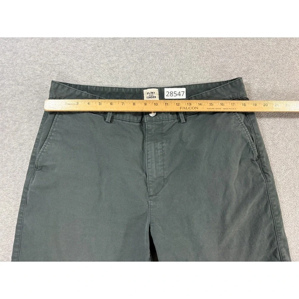 Flint and Tinder 365‎ Cotton Blend Chino Shorts (Men's 36) Gray - 7